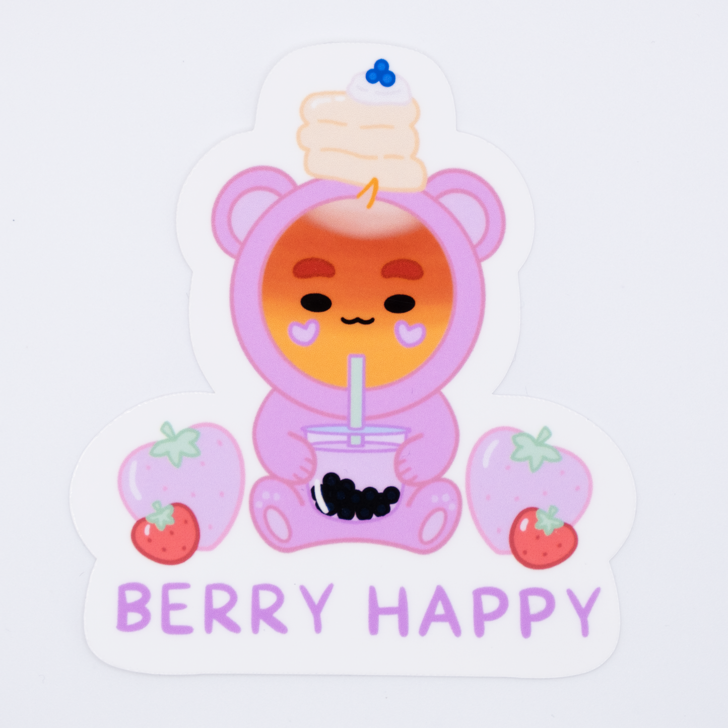 Berry Happy Bread Boi Die Cut