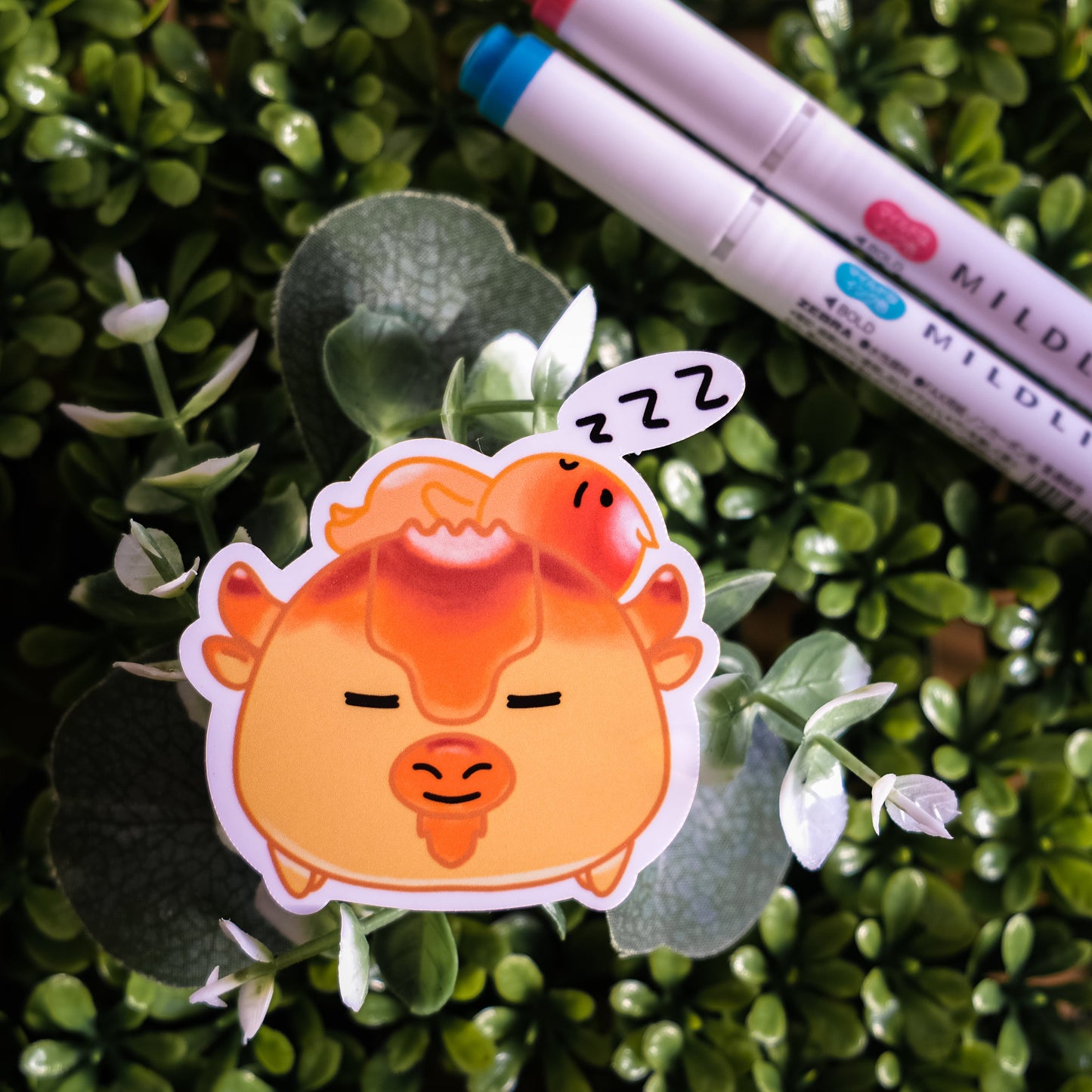 Bread Boi & Sleeping Bison Die Cut