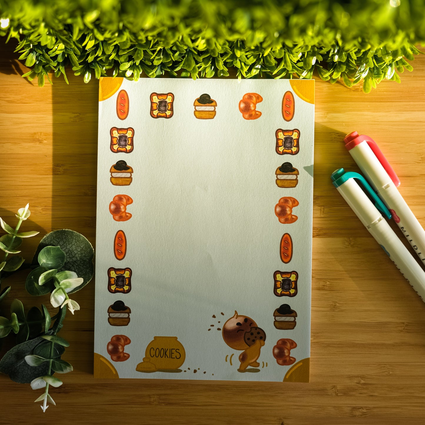 5x7'' Bread Boi & Pastries Memo Pad