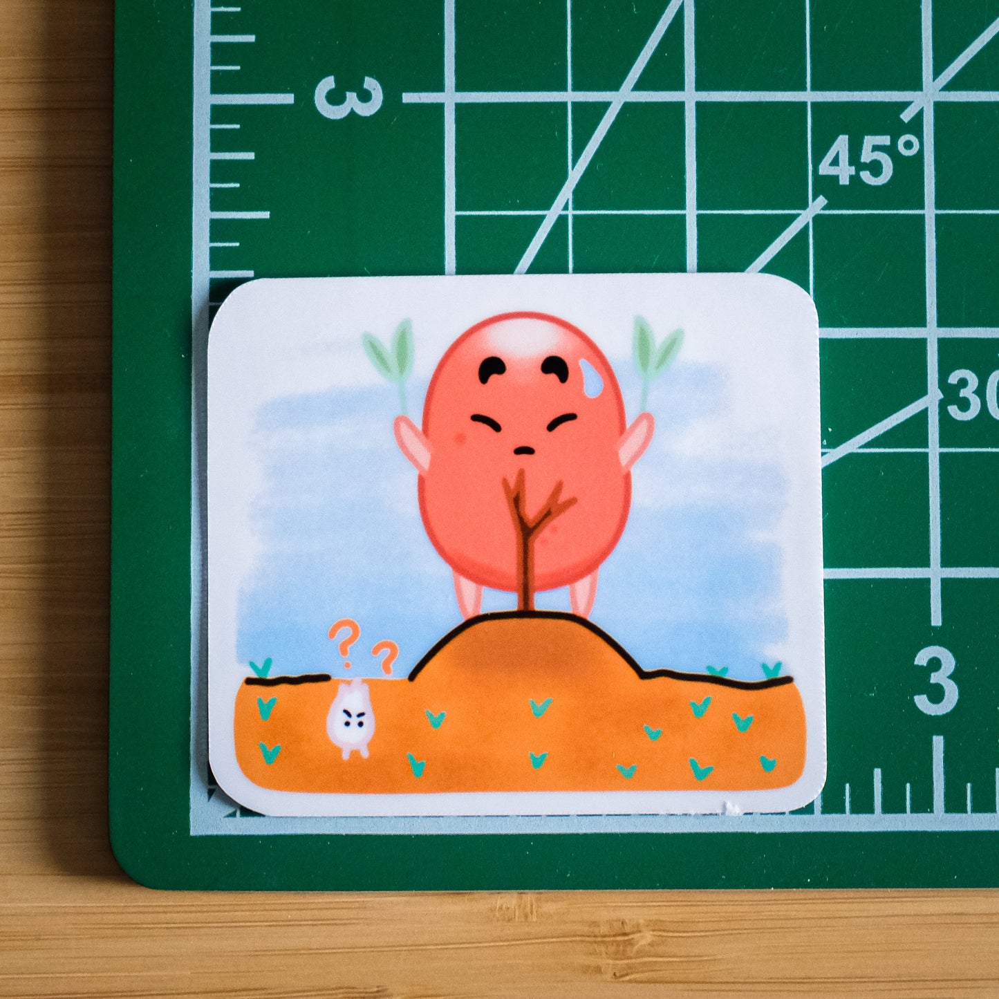 Poto-chan Hide & Seek Die Cut