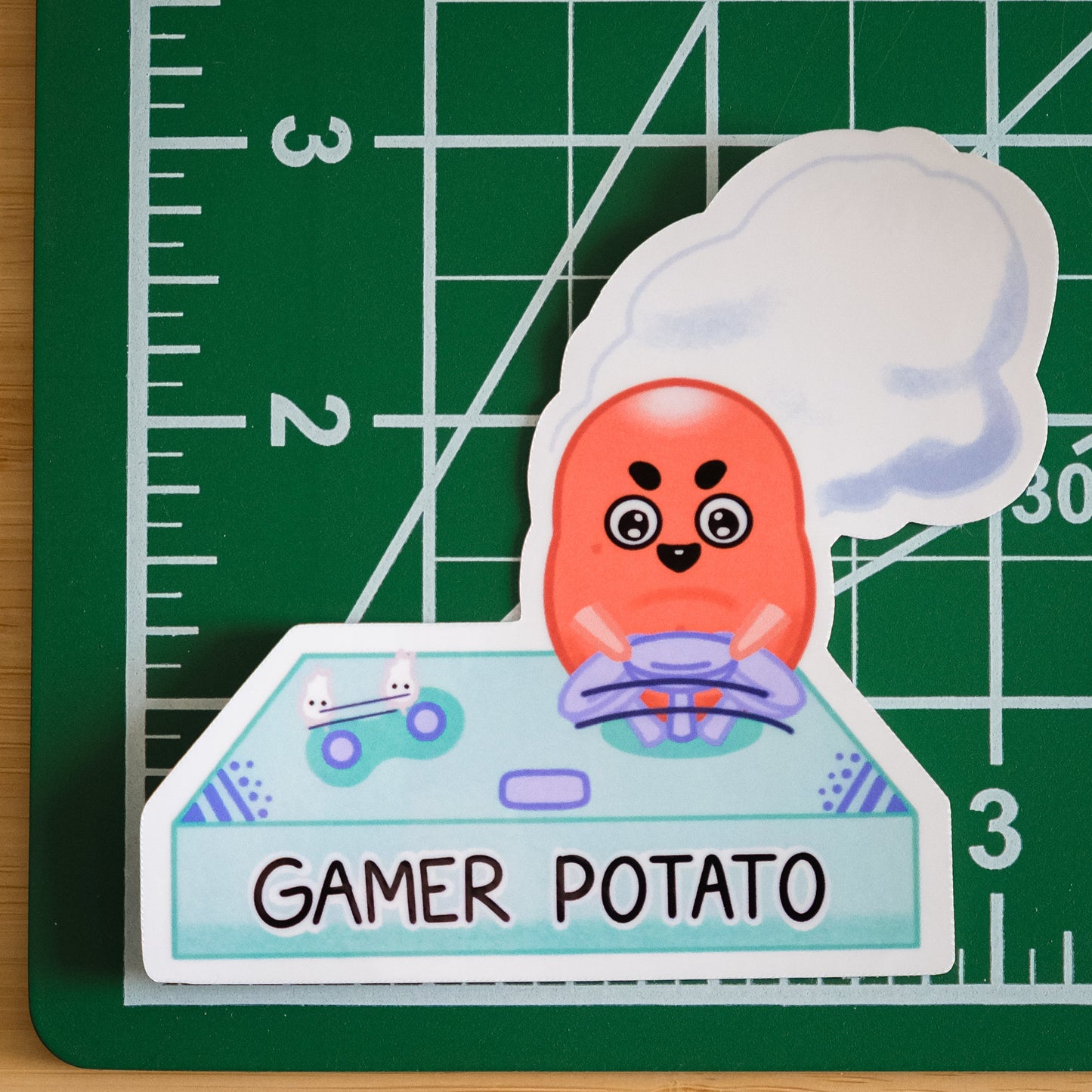 Poto-chan Gamer Die Cut