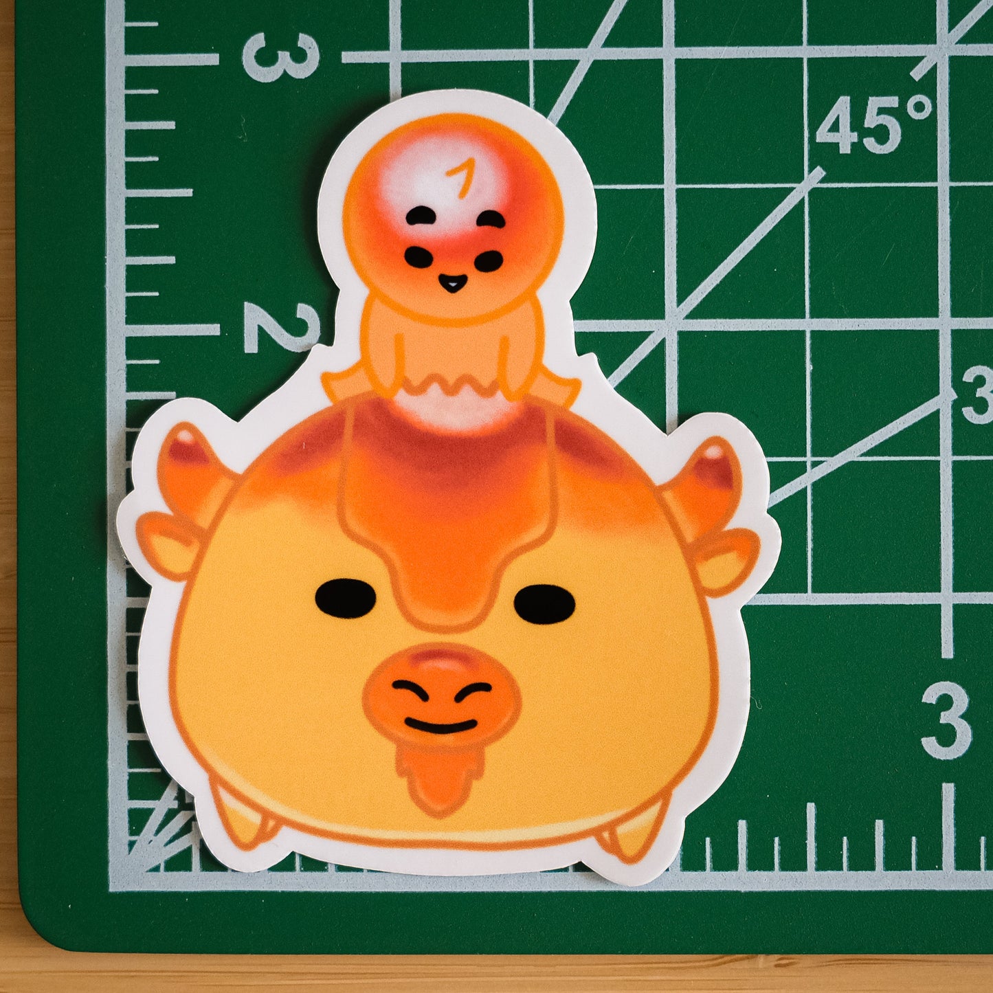 Bread Boi & Moo Ride Die Cut