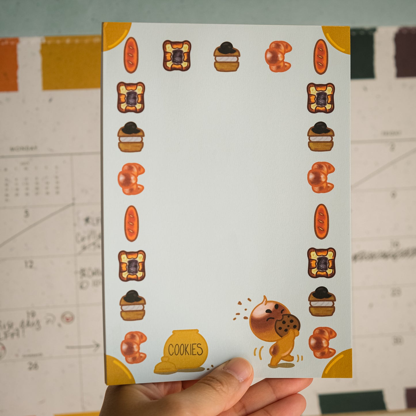 5x7'' Bread Boi & Pastries Memo Pad