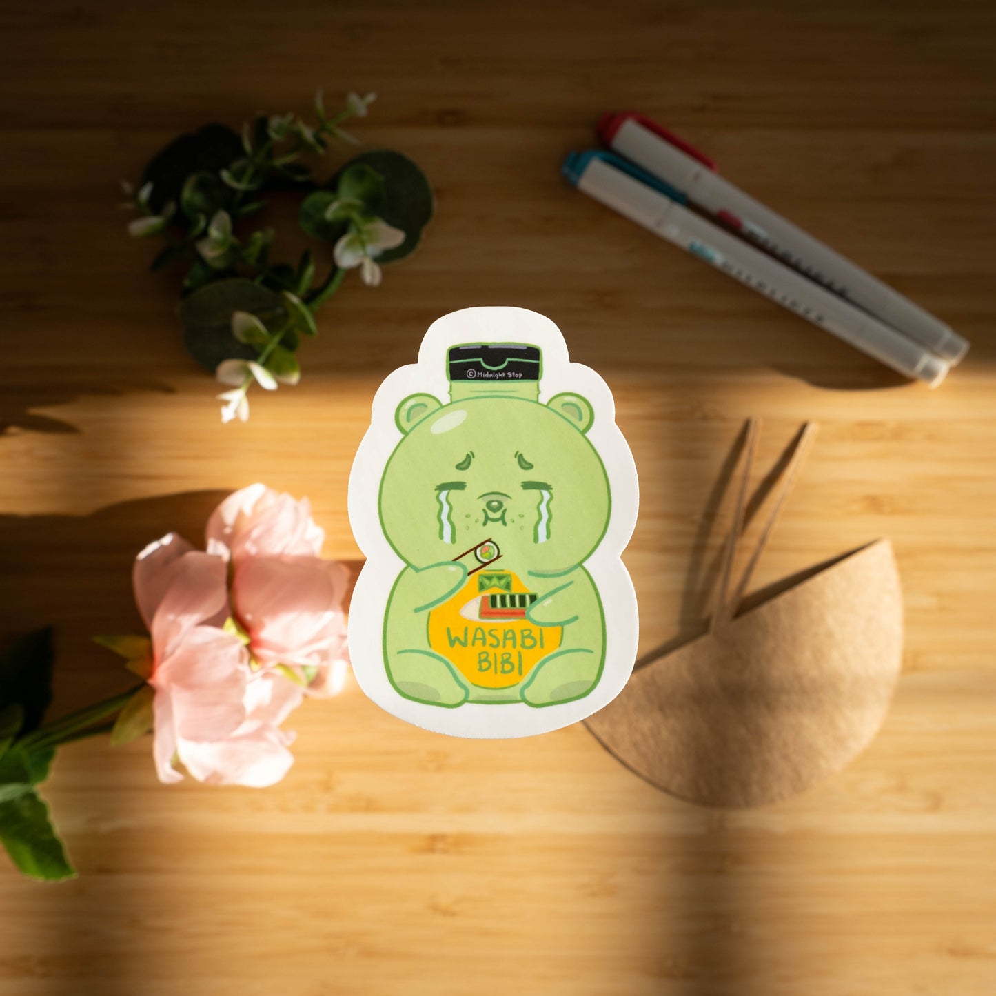 Wasabi Bear Die Cut