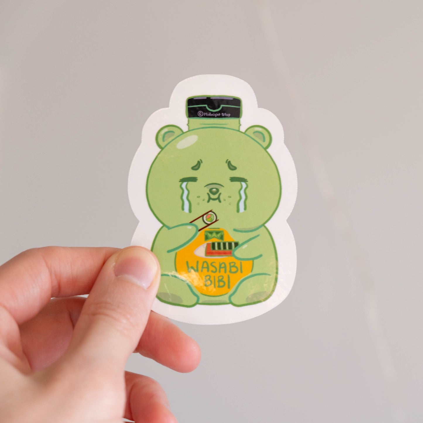 Wasabi Bear Die Cut