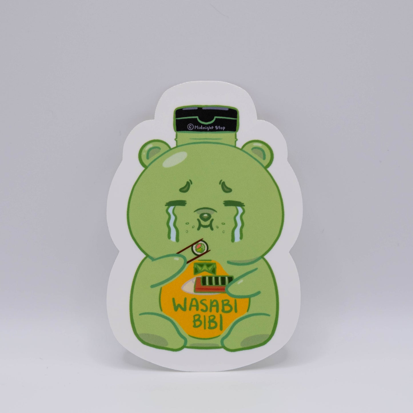 Wasabi Bear Die Cut