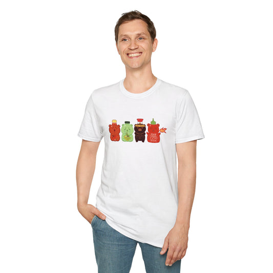 Sauce Bears Short Sleeved T-Shirt